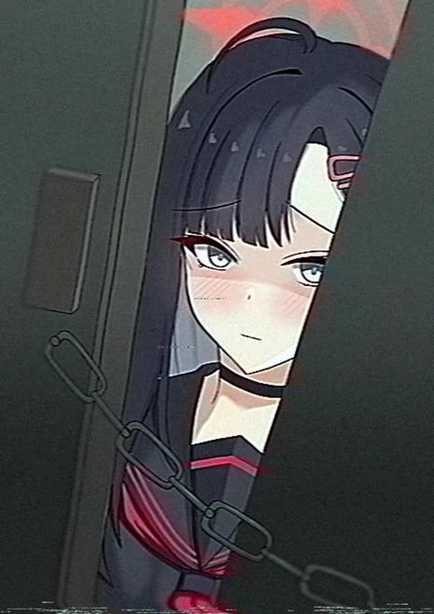 #ブルアカ #BlueArchive レトロなビデオ風のイチカ(?)