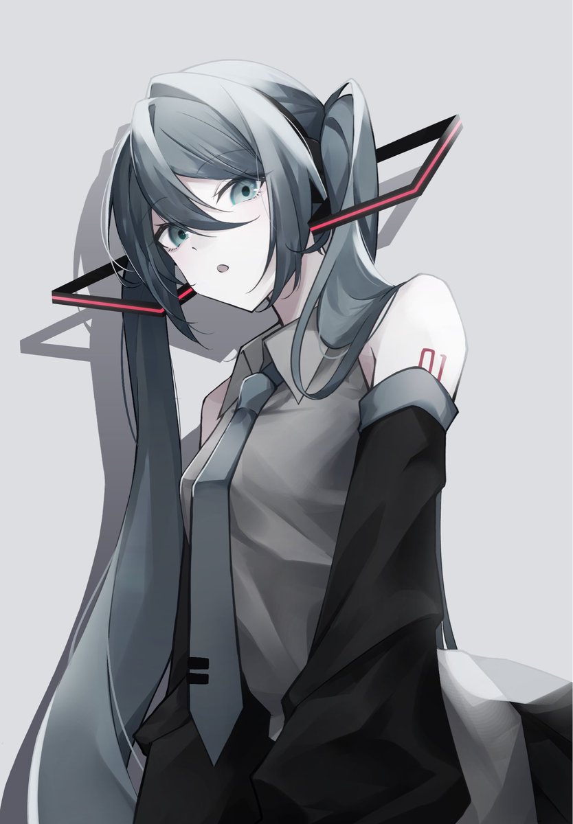 初音ミク 「」|四葉よあのイラスト
