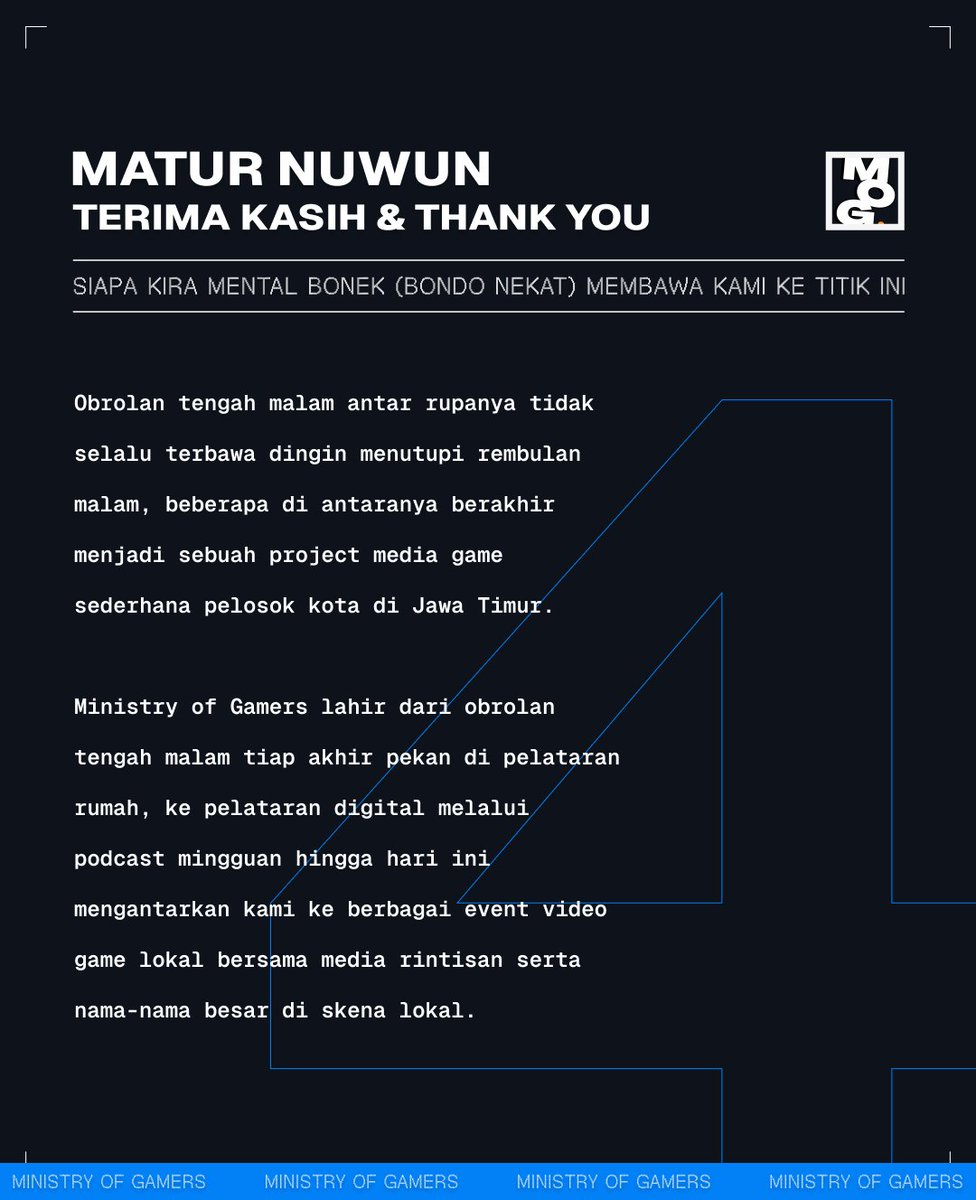 Ministry of Gamers tweet media