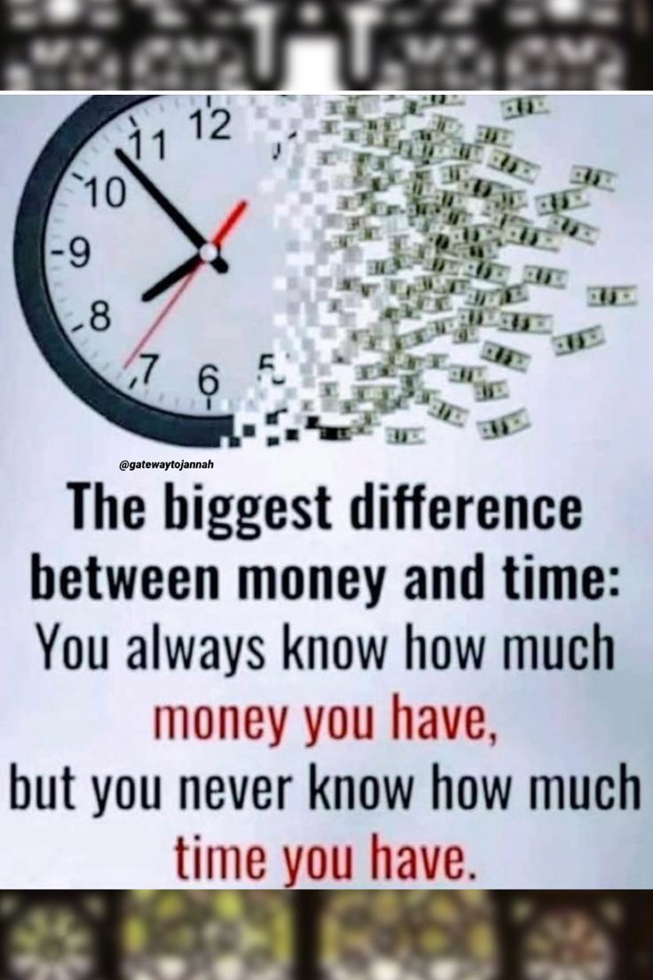 Money can be earned again, but time once lost never comes back—so value every moment like it’s priceless.