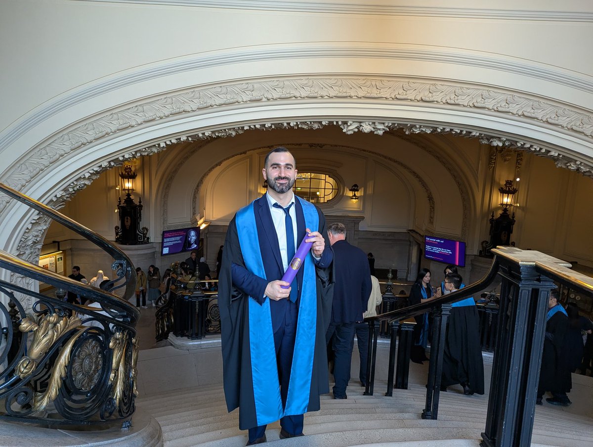 MAlhilani's tweet photo. Graduating as a Fellow of the Royal College of Radiologists feels bittersweet. It's hard to celebrate while Lebanon burns. Being Lebanese means resilience, through conflict, setbacks, and years of perseverance.

This achievement is for those who stood by me, and for my country. https://t.co/F1mEta24JE