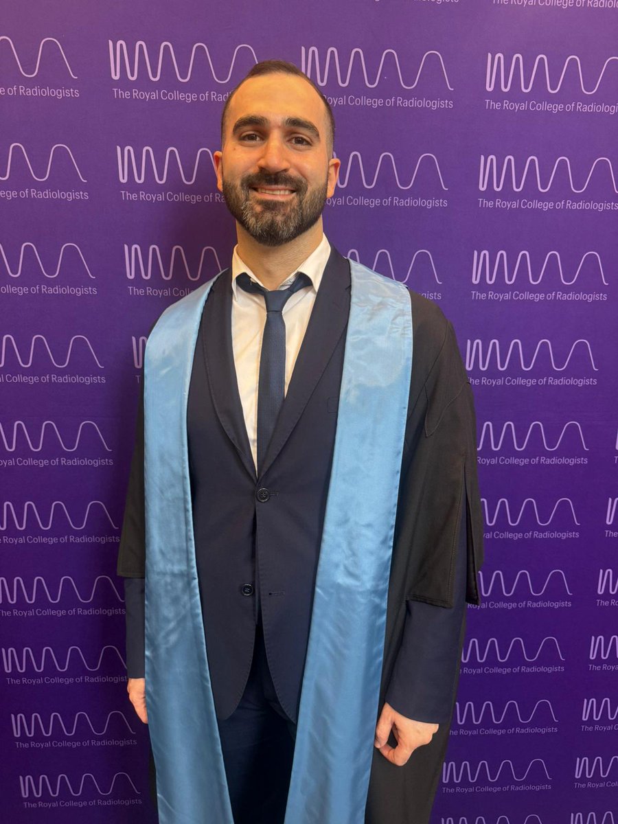 MAlhilani's tweet photo. Graduating as a Fellow of the Royal College of Radiologists feels bittersweet. It's hard to celebrate while Lebanon burns. Being Lebanese means resilience, through conflict, setbacks, and years of perseverance.

This achievement is for those who stood by me, and for my country. https://t.co/F1mEta24JE