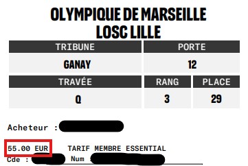 Vélodrome Billets 🎟 tweet media
