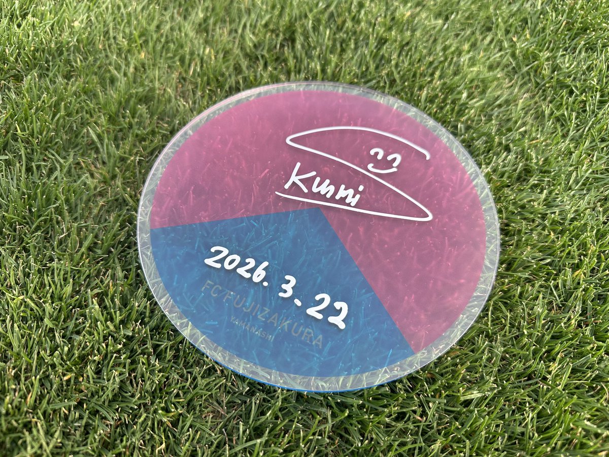 勝利時限定販売🏆 直筆サイン入りアクリル色紙✨️ ＼ 平山茶久美監督