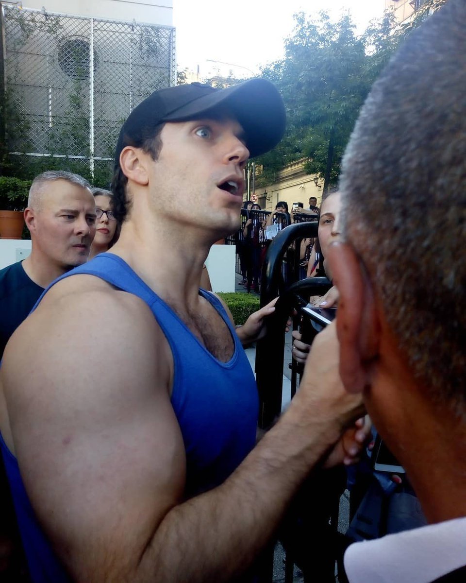 cavill_henryfan's tweet photo. It's a sunny day in warwickshire so here's our Amazing Henry Cavill in that gorgeous Blue tank top. So Hot 😍😍😍❤️❤️❤️❤️❤️❤️❤️#henrycavill https://t.co/av7ssCHSTB