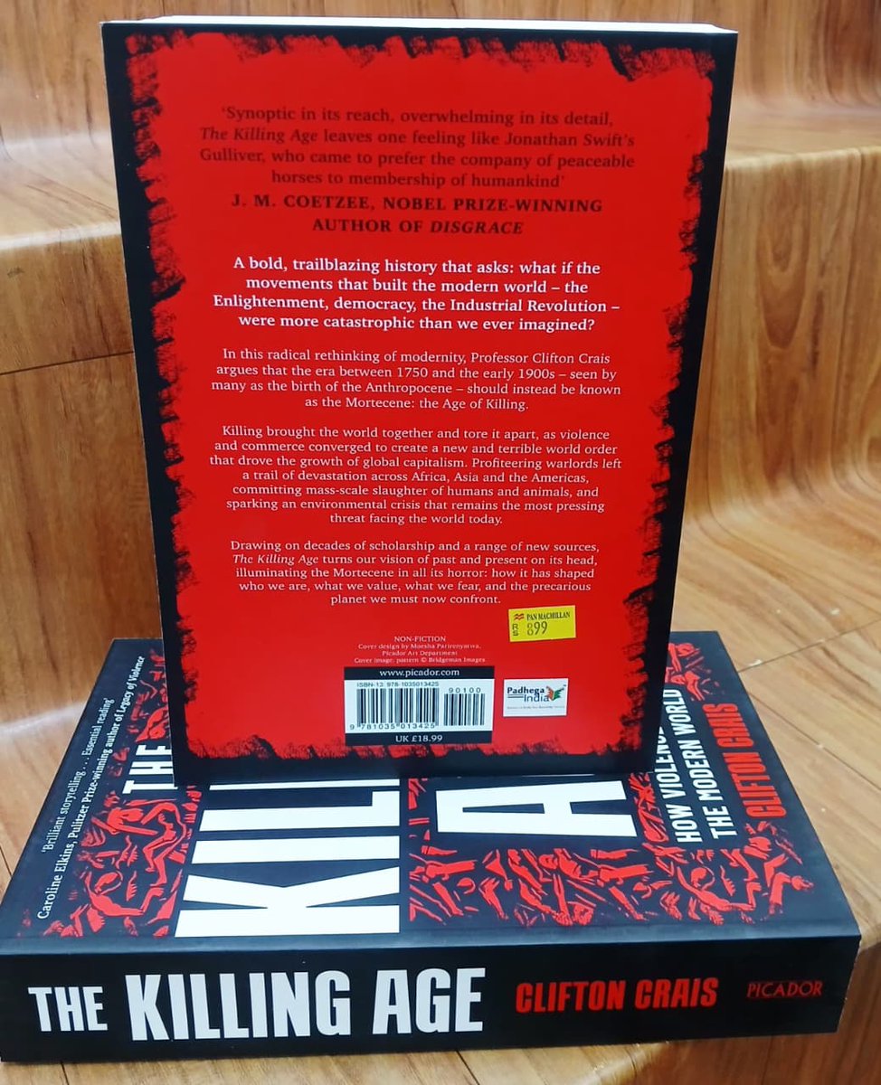 PadhegaIndia_'s tweet image. #NewBookAlert 🪷
Presenting the much talked about book: The Killing Age - How Violence Made the Modern World by Clifton Crais, published by @PanMacIndia.
#BuyOriginal 💮 #BuyFromPI
Order 👉 padhegaindia.in/product/the-ki…