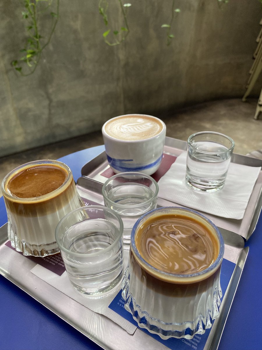 ryan_nira's tweet photo. Nggak berurutan, tapi ini kopi terenak yg pernah gw coba:

1. Indonesia in a Bottle dari Second Floor (ada banyak varian)

2. Magic dari Bura-Bura Coffee (Jogja)

3. Black Magic dari Haya Coffee, sayang lupa foto (Malang)

4. Melbourne’s Finest dari Wombats Coffee (Jogja)

5. Cold Brew dari Naughty Goat (Bali). Ini jadi yg terbaik karena ada sentimental value di dalamnya.