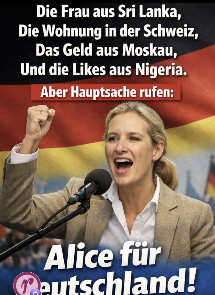 <a href="/Alice_Weidel/">Alice Weidel</a> <a href="/VaidikaAvaidika/">Nina & Henry Ledwinka</a> AfD = Anstand für Deutschland❗️