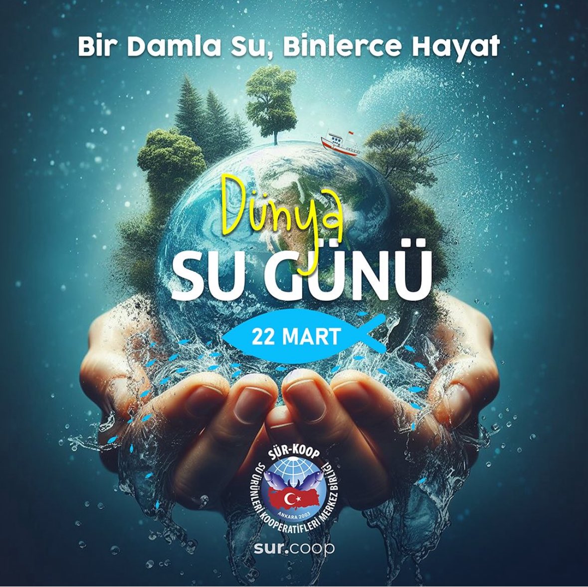 surkoop's tweet photo. Bir damla su, binlerce hayat 💦 https://t.co/J7HRVspdW0