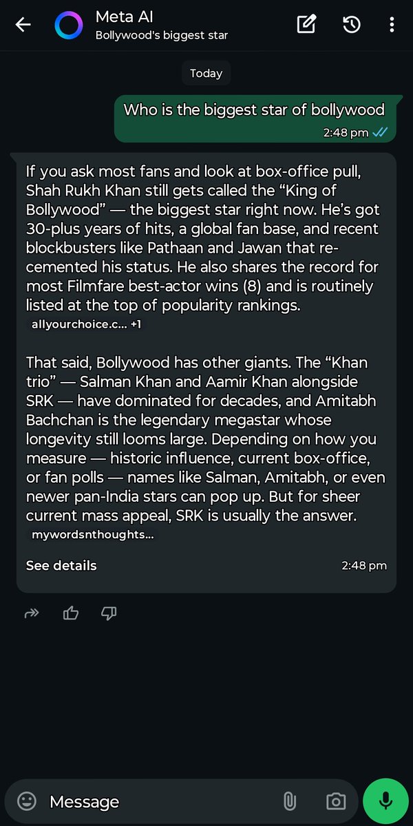 SRKianKrishnaa's tweet image. Jalwa Hai😎 Kyun Pade ho chakkar mein koi nahi hai takkar mein👑🔥🔥🔥 #KING #ShahrukhKhan #SRK