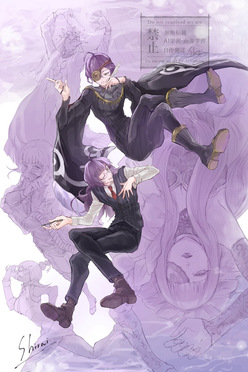 白ゐ@原稿 tweet media