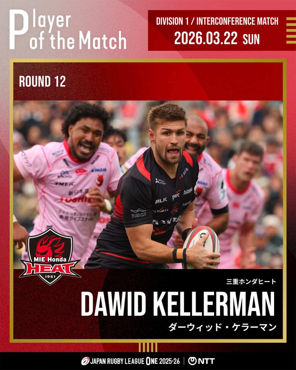 JAPAN RUGBY LEAGUE ONE｜リーグワン🏉 tweet media