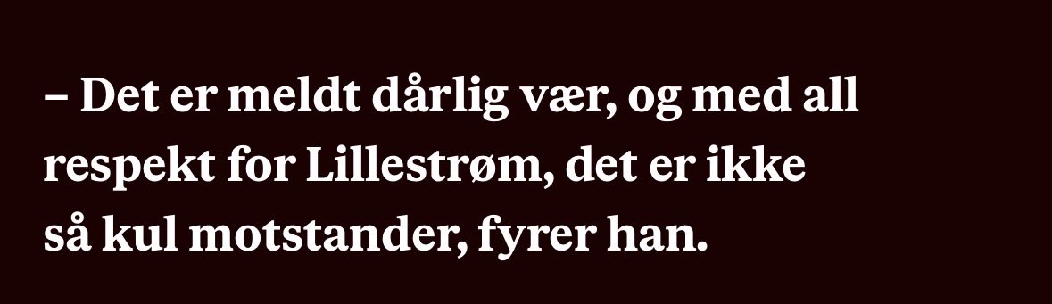 Ole Kristian Bakkene tweet media