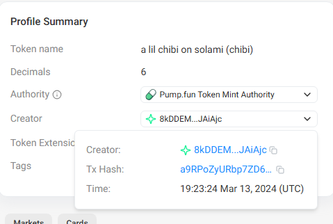 Why not I'm in $CHIBI OG made March 13 2024 EcbLJQpP7UEkJT8pRptBs5A44dbodQKGrCPSMZToDCvC