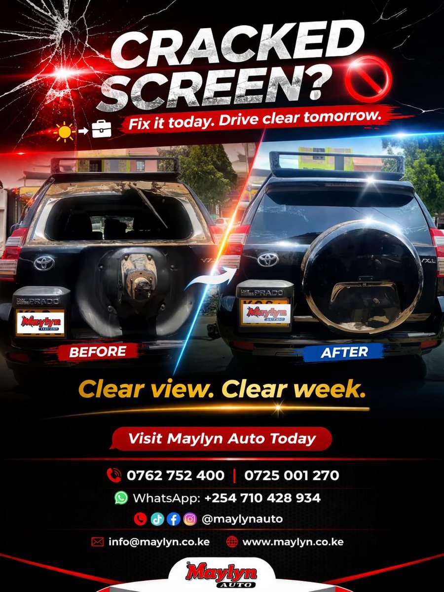Singhville's tweet photo. Windscreen replacement services in Kisumu City. Quality services https://t.co/3YpgWsd4cr