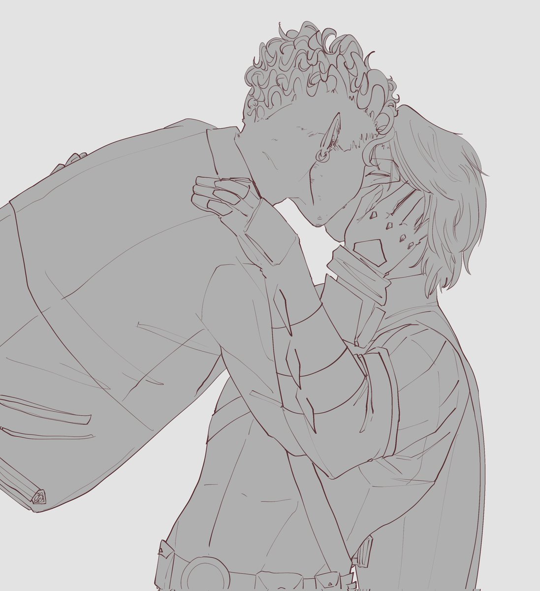 iankism's tweet photo. valentines day art #timkon https://t.co/175mQXueJu