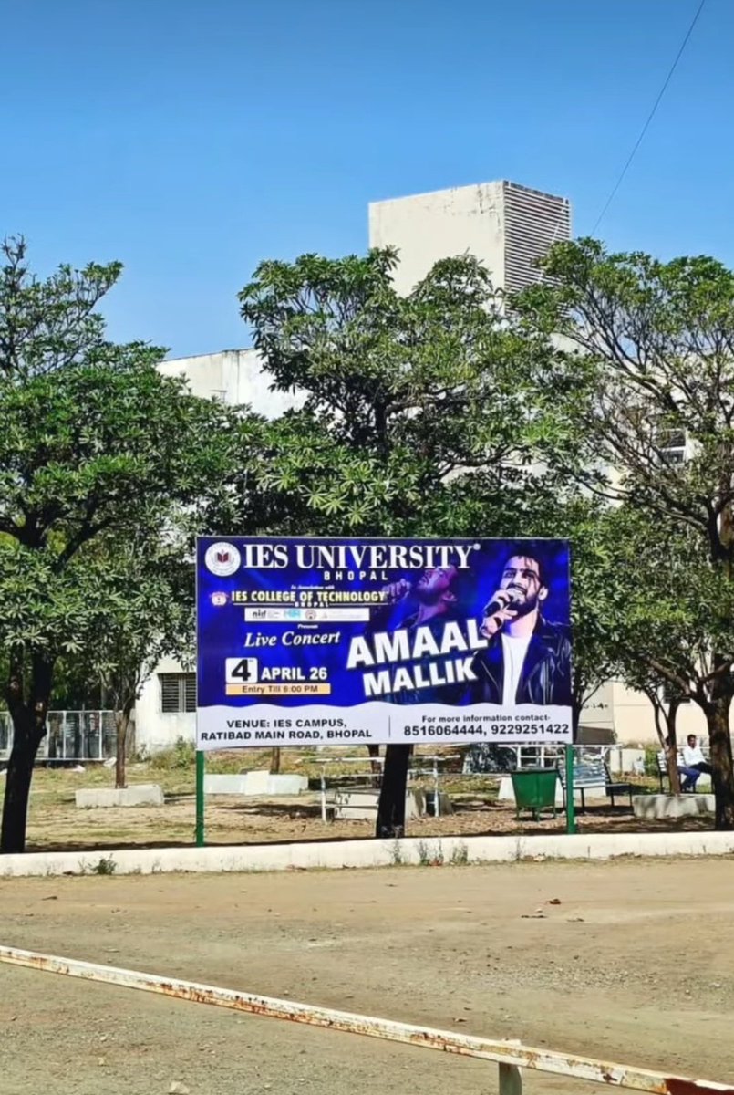 Amaal is all set to perform live in Bhopal on April 4th🎶🎤
#AmaalMallik #Amaalians #AmaalMallikLive