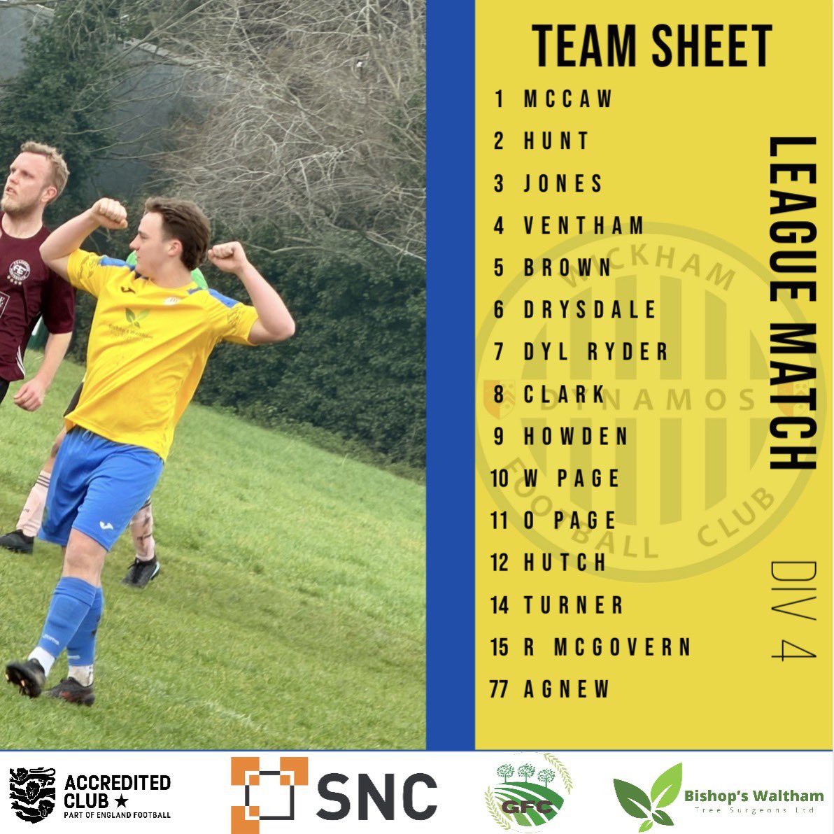 Wickham Dynamos FC First (Sunday) tweet media