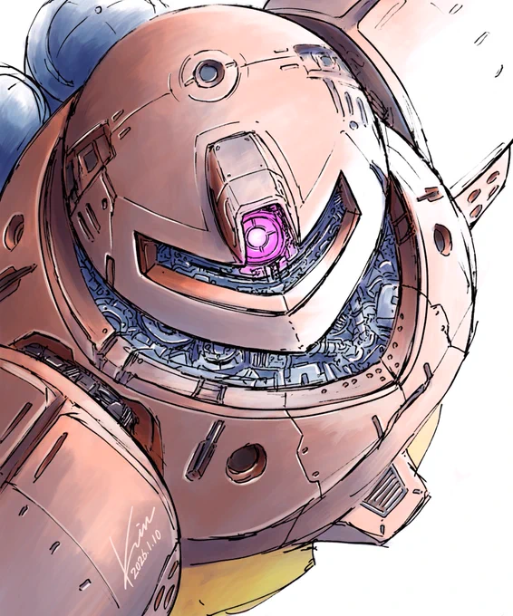 今日の一枚 MSM-03 GOGG(ゴッグ)