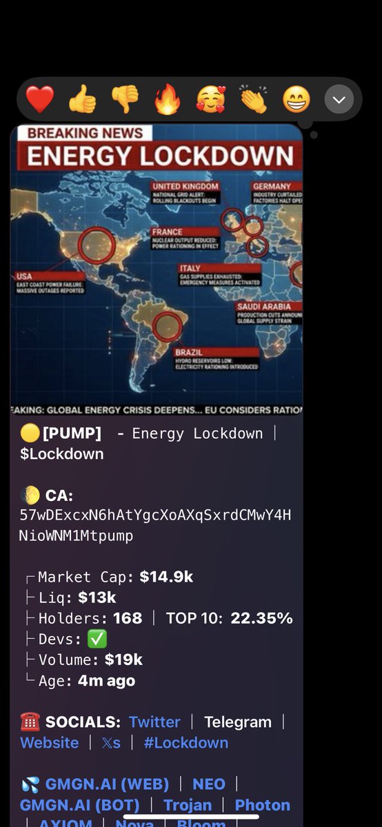 tops160's tweet photo. Sighted $lockdown at $14k mcap inside my private telegram group

57wDExcxN6hAtYgcXoAXqSxrdCMwY4HNioWNM1Mtpump https://t.co/ugKMykXhF8