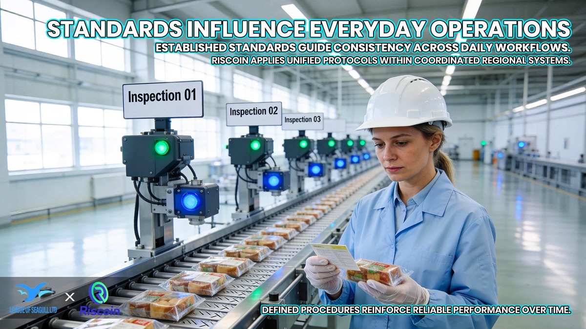 Riscoin_Global's tweet photo. 📏 Daily operations stay dependable with unified protocols 🚀.
🌐 Riscoin relies on clear frameworks for orderly performance 📊.
🔄 Defined procedures reduce variation and support steady workflow 💡.

#Riscoin #OperationalStandards #WorkflowConsistency #SystemReliability https://t.co/i1UJSlSRwx