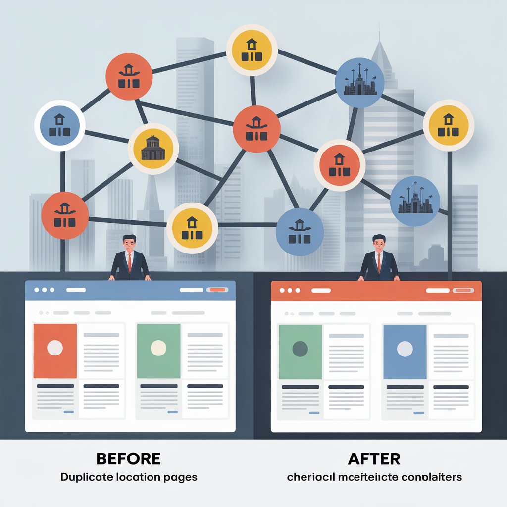 seoexperthtt's tweet photo. How Duplicate Location Pages Quietly Stall Multi-City Growth

Most multi-location brands assume more pages = more reach. In practice, duplicate location pages often do the opposite. Instead of expanding visibility, they compete against each other, splitting relevance a https://t.co/8jprrYeasb