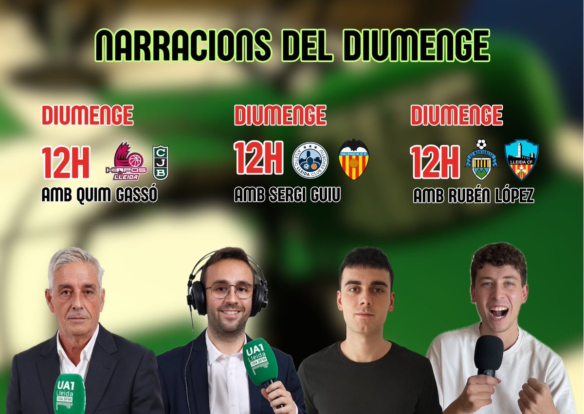 UA1 Lleida Ràdio tweet media
