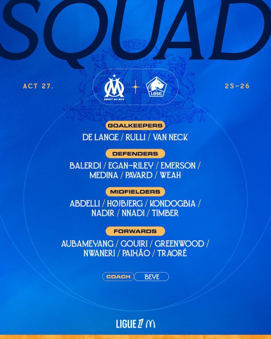 Football Club de Marseille tweet media