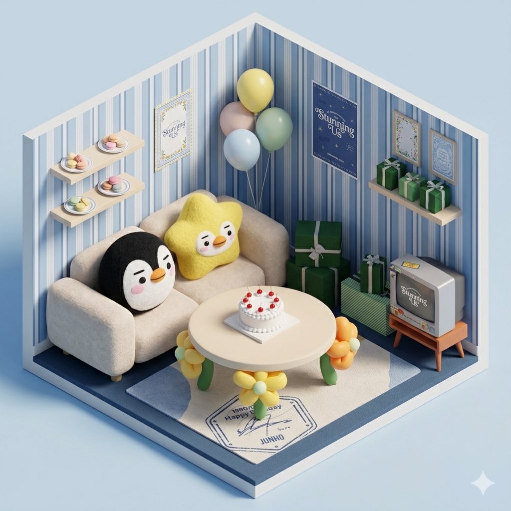 あの感動を再び✧｡٩(ˊᗜˋ)و✧*｡
今から初日分観て備えます！
こんな部屋で観たい✨
#이준호 #LEEJUNHO
#STUNNINGUS
#2026_LEEJUNHO_FANMEETING
#O3Collective