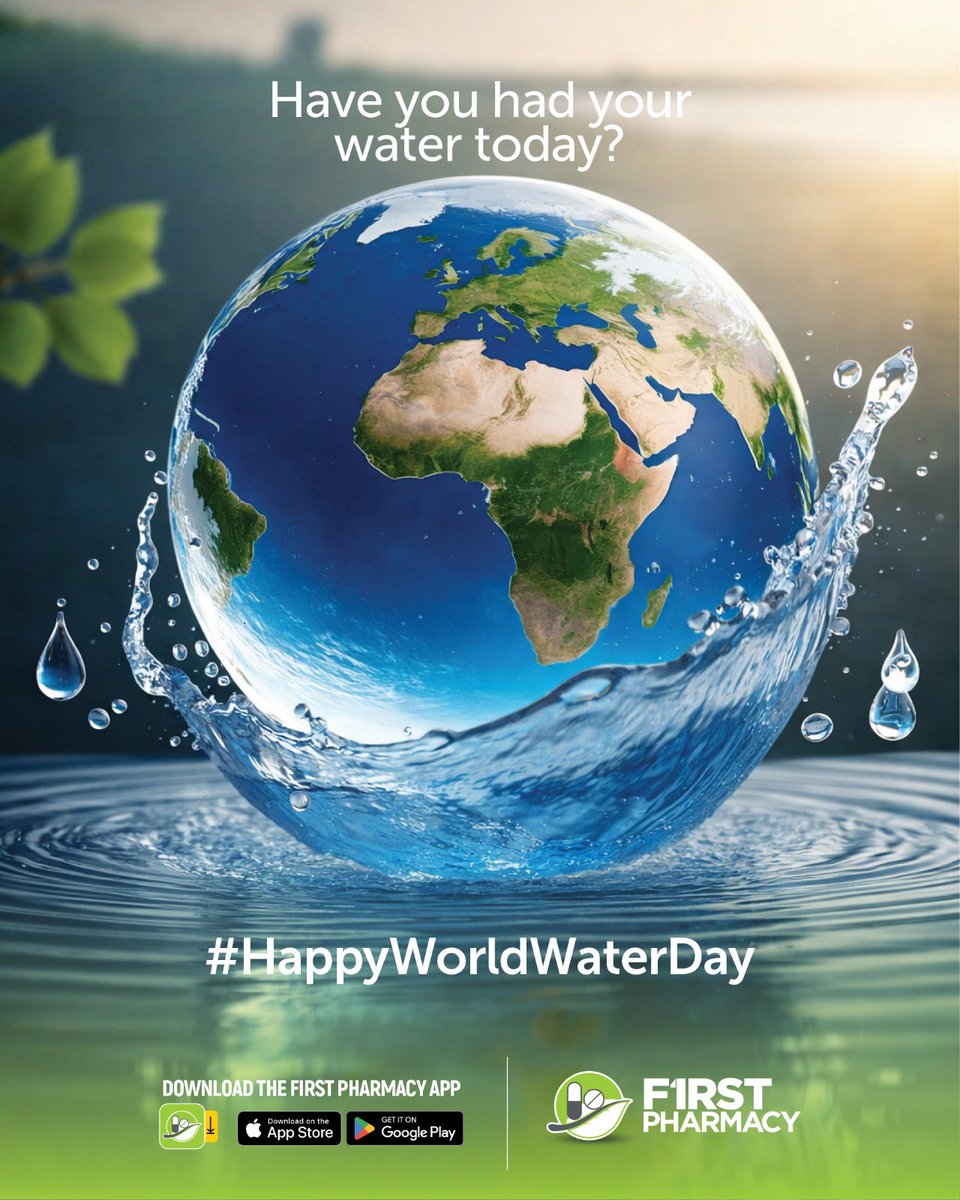 💧 This World Water Day, remember: staying hydrated fuels your energy ...