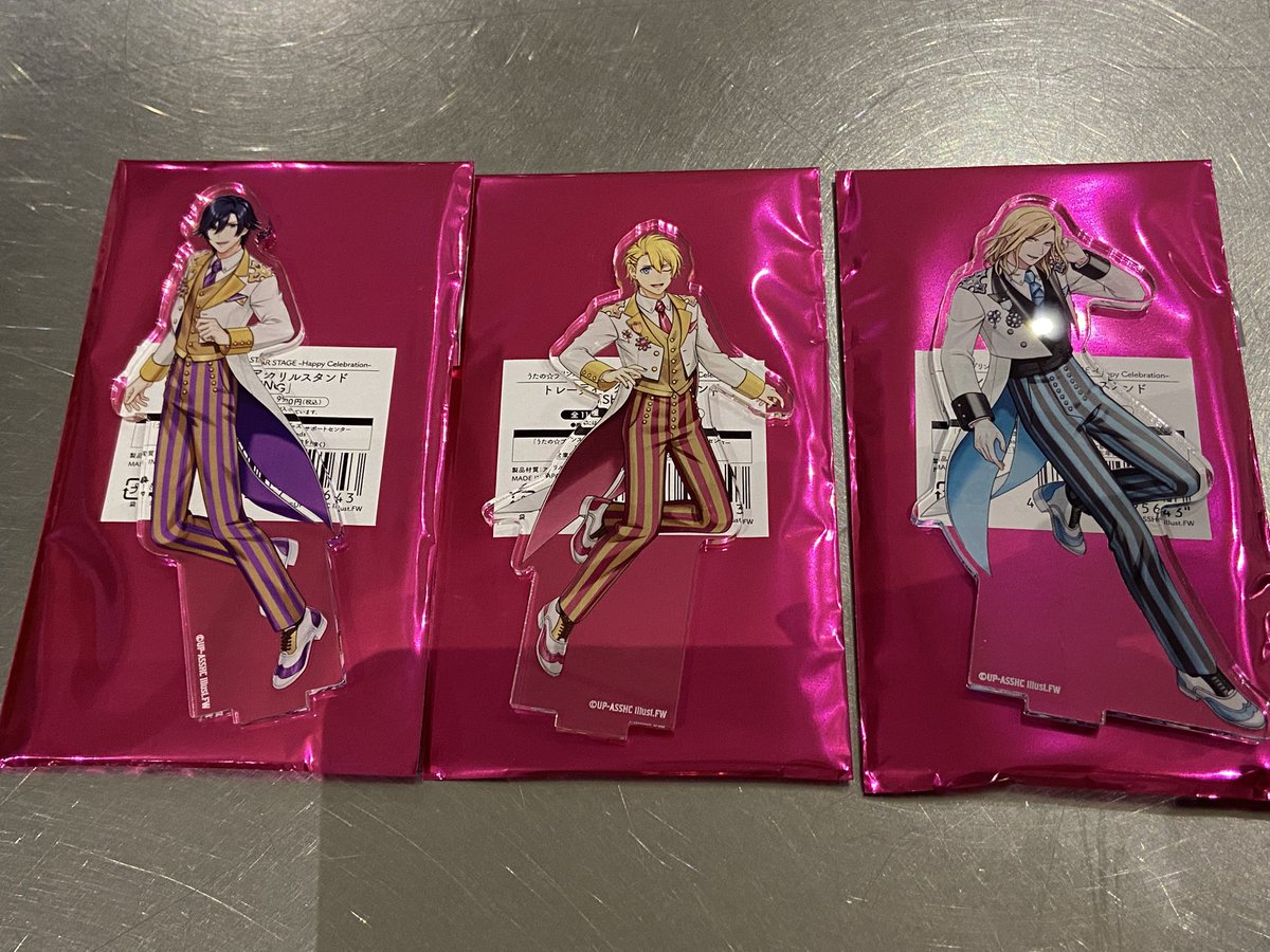 matcha_tw's tweet photo. 【交換】
うたプリ 　ASSHC　アクスタ　アクリルスタンド

譲
トキヤ　翔　カミュ

求
蘭丸1(友人分)

現地手渡し希望
検索からもお気軽にお声がけください。 https://t.co/tEf6vVa8EJ