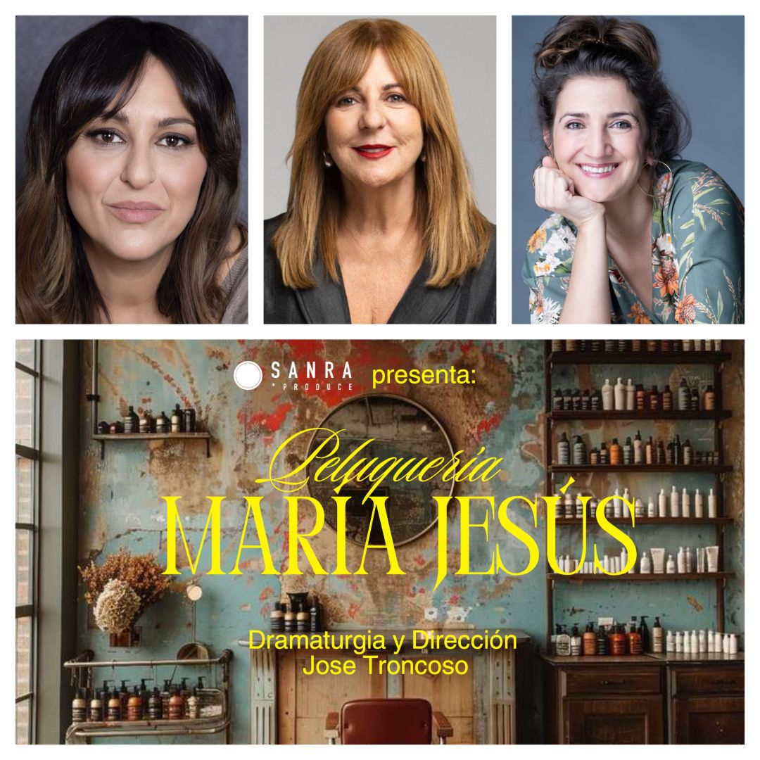 teleaudiencias's tweet image. #Teatro🎭: La obra teatral 'Peluquería María Jesús' estará protagonizada por Pepa Rus, Maribel Salas y Pepa Zaragoza  y dirigida y adaptada por José Troncoso. wp.me/pa7I1P-DTN