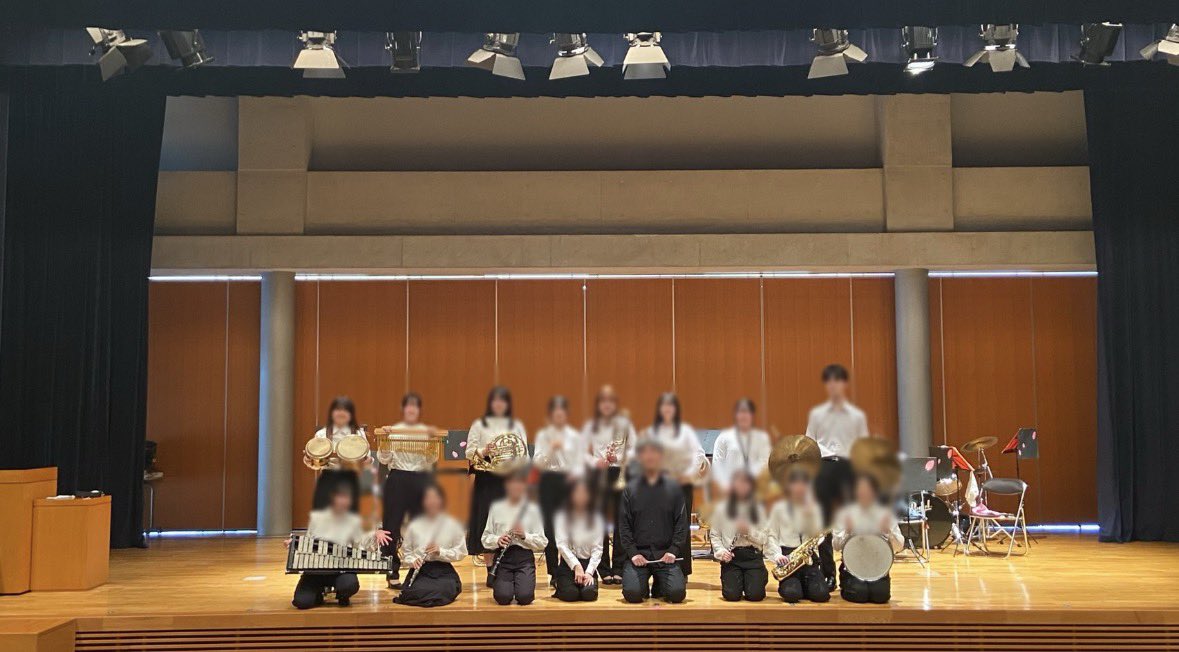 atomiwind's tweet photo. 第24回定期演奏会、無事に終了いたしました！
ご来場いただいた皆様、ありがとうございました🙌🏻

来年度から新体制になる当部ですが、
引き続き応援していただけると幸いです🙇🏻‍♀️ https://t.co/TTqQ83gmVR