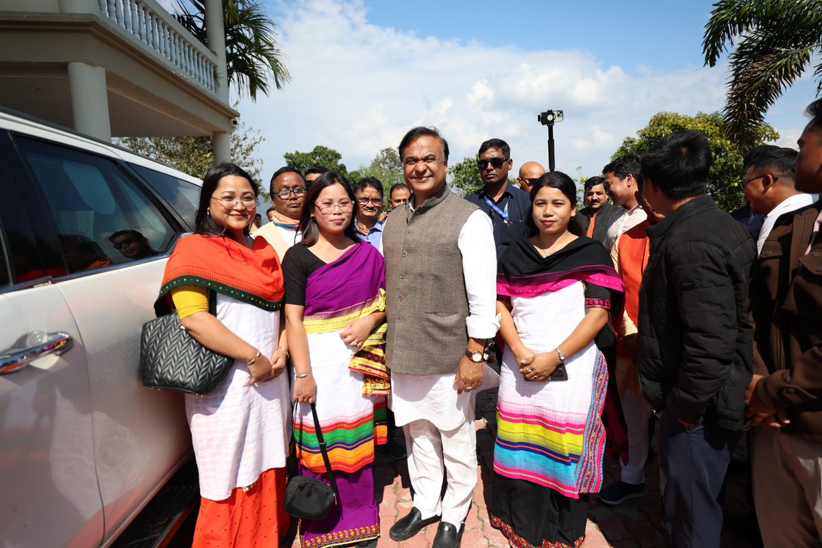 With our Karyakartas in beautiful Haflong 

#AssamElections2026