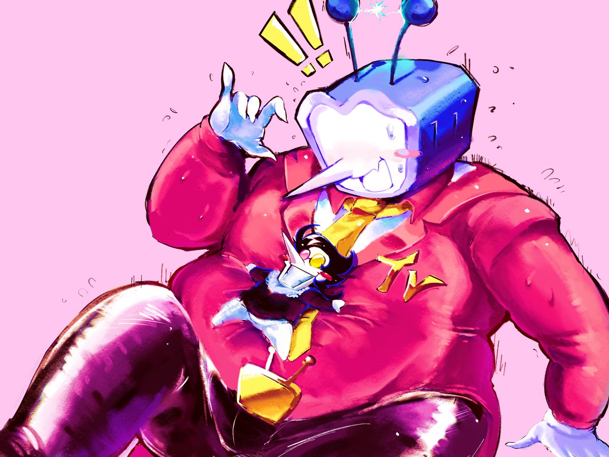 MilkyMooie's tweet photo. Spamtenna c0mm for bestie @/cassy_blxm 
#deltarune #spamtenna https://t.co/pZIJ8R6W8Z