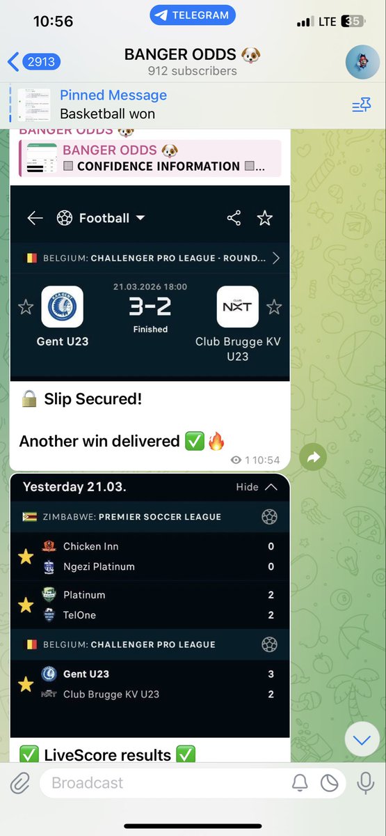EstDabell's tweet photo. We don’t cover tips 
Transparency is the key 
Join my telegram for daily free tip 
Confidential information also available 
SportyBet code on telegram 

https://t.co/46bV8oZg9p https://t.co/5J6VTr659d