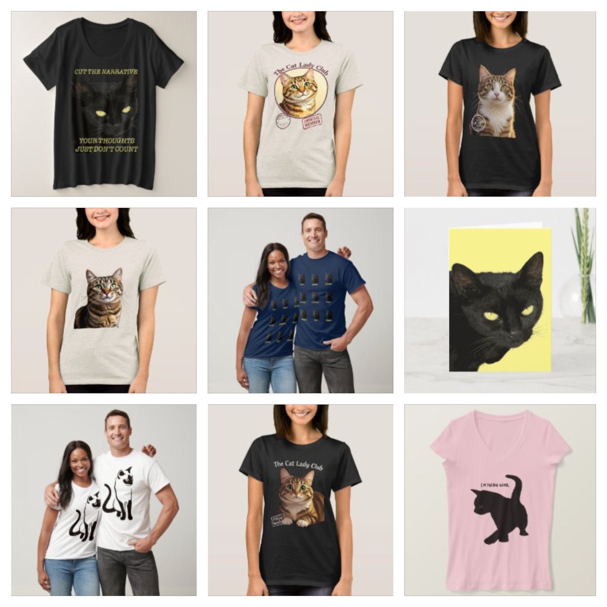 TaicheTees's tweet image. Perfect for birthdays gifts. Customize your fave designs and rock your cat-loving personality your way!
#CatMom #CatLady #CatLovers #FunnyCat #CuteCats #CatLife #PetLovers #FelineVibes #GiftIdeas #CatStyle  #AnimalLovers #ShopSmall  #InMyCatLadyEra #taiche zazzle.com/collections/ca…