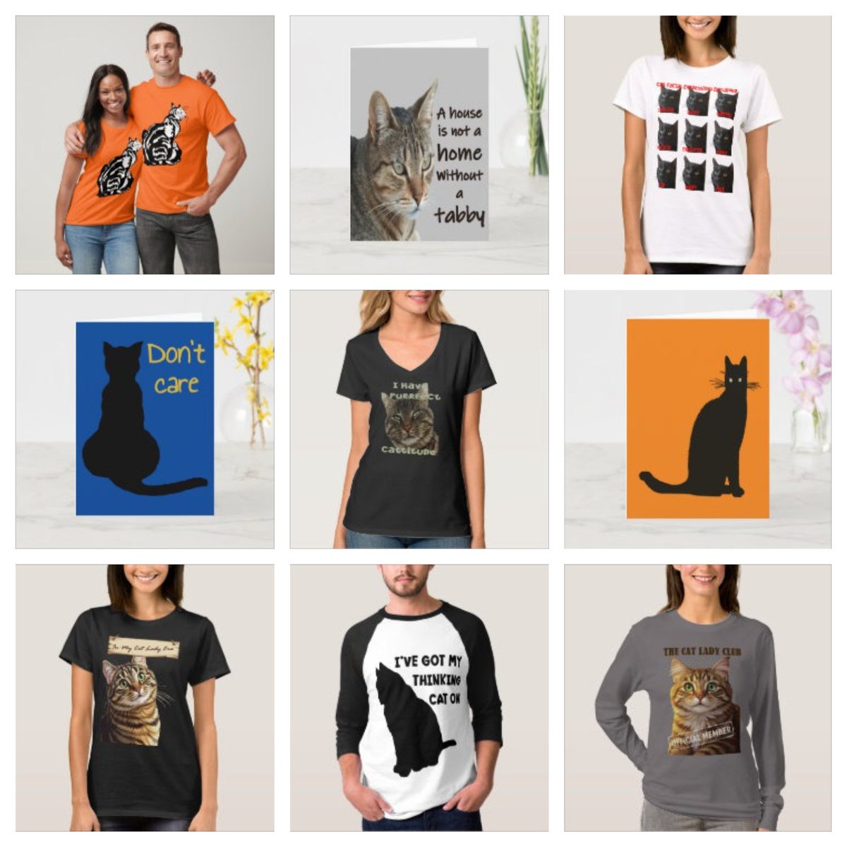 TaicheTees's tweet image. Perfect for birthdays gifts. Customize your fave designs and rock your cat-loving personality your way!
#CatMom #CatLady #CatLovers #FunnyCat #CuteCats #CatLife #PetLovers #FelineVibes #GiftIdeas #CatStyle  #AnimalLovers #ShopSmall  #InMyCatLadyEra #taiche zazzle.com/collections/ca…