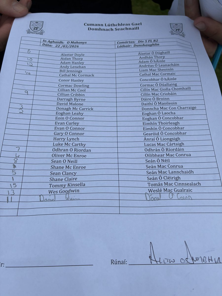 Dunshaughlin & Royal Gaels tweet media