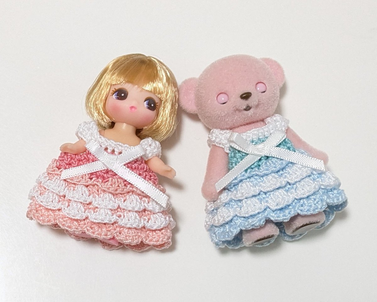 あみぐるみ虹色工房Mie 4/19アイドール大阪【B33,34】 4/18,19太宰府異世界(委託) tweet media