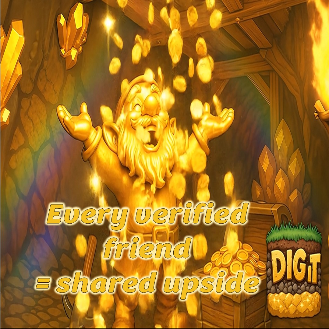 Dig It Gold Game tweet media