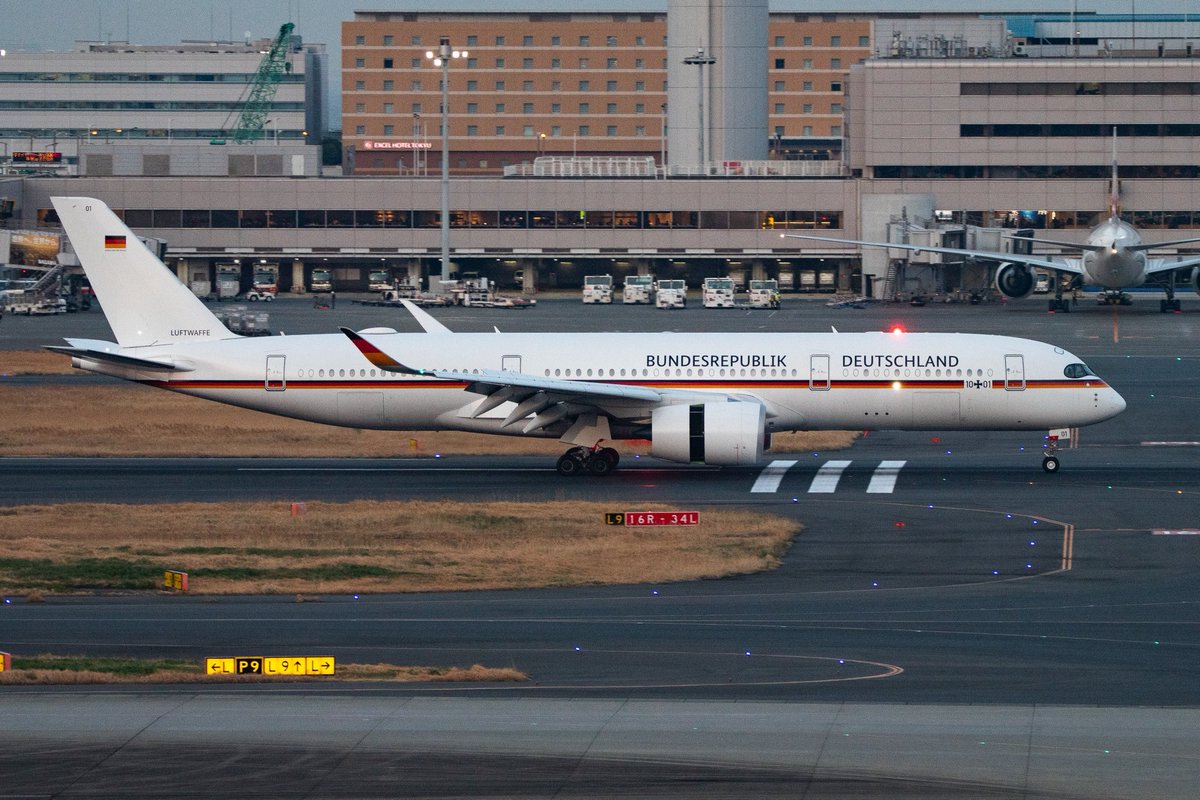 JA_732J's tweet photo. German Air Force Airbus350-941
GAF924 10+01 https://t.co/W6fno3nNw7