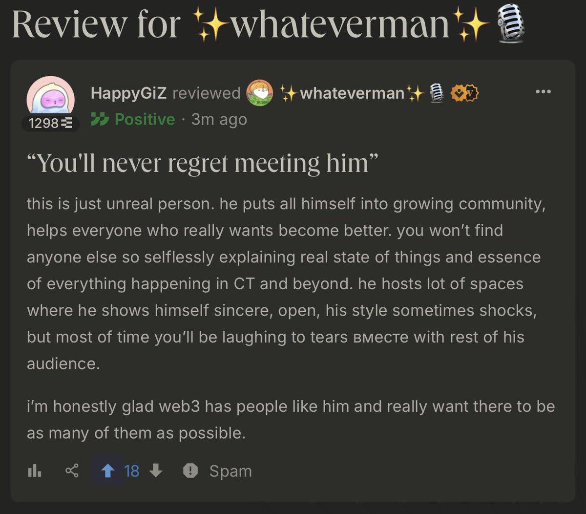 ✨whateverman✨🎙️ tweet media