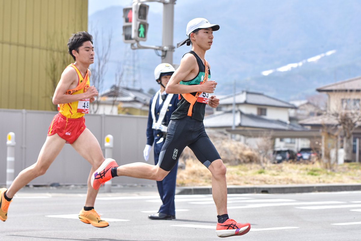 Oka_ben16's tweet photo. 3/22 春の高校伊那駅伝
男子
東海大相模 2時間12分49秒（21位）
髙田-山﨑-小松-笹尾-稲田-宮川

相洋 2時間13分49秒（29位）
後藤-小池-成田-髙木-藤-杉原

川崎市立橘  2時間15分11秒（38位）
中田-津坂-齋藤-横田-井上-谷口

東海大相模の髙田君、山﨑君は区間9位
相洋の杉原君は区間10位🏅 https://t.co/L8XqKe1EZn