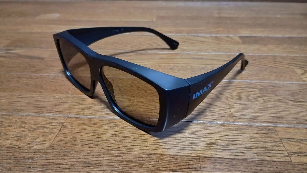 コレを買おうとする行為そのものが「OBAY」
映画オタクなら大抵持ってるIMAX 3Dメガネで我慢しなさい😎👽
