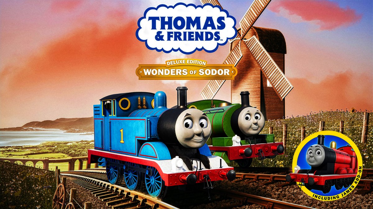 Game_LetsPlayTo's tweet photo. Thomas ist eine Rangierlokomotive, die auf der Insel Sodor zuhause ist. 

Begleitet diese "Wirklich nützliche Lokomotive" auf ihren Abenteuer über die Insel.

#thomasandfriends https://t.co/bf77rGYN3s