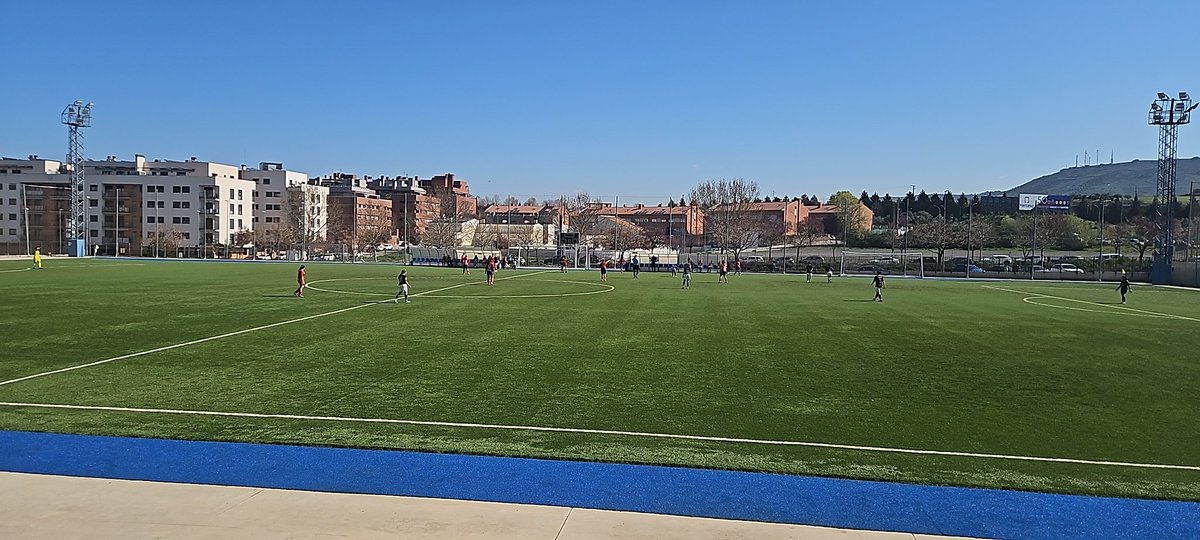 Apoyando a las Guerreras en Guadalajara. 0-0 y buen comienzo.