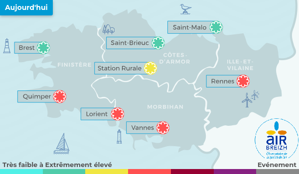 Air_Breizh's tweet photo. Indices Pollen du 22/03/2026 pour la région Bretagne.
Retrouvez plus d'informations en allant sur https://t.co/j5TZEQKMID
Pour un indice Pollen sur votre territoire : https://t.co/BXL099cnaq
#QualiteAir #AASQA https://t.co/5QKOYFYsVz