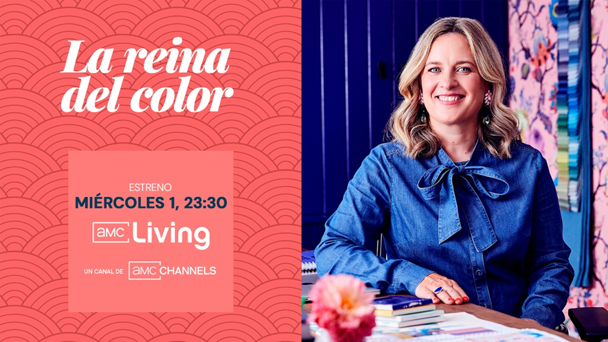 sestivill's tweet photo. El color como protagonista 🎨
“La reina del color” llega a #AMCLiving con Sophie Robinson al mando. Transformaciones atrevidas, mezclas de estilos y mucho carácter. Estreno el 1 de abril.
@AMCNetworks_ES https://t.co/B4BZhc0BHH