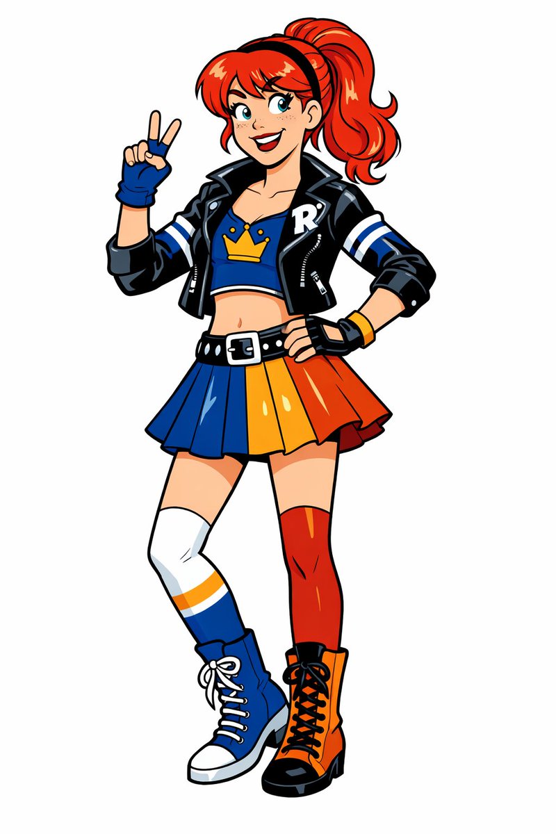Sora was a lot better at keeping Sunset Shimmer's outfit right. Dall-E though Sunset had missmatched boots.